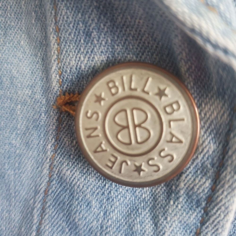 Vintage Bill Blass Lightweight Blue Jean jacket - Picture 5 of 5